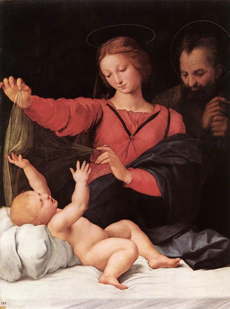 Madonna di Loreto - 1509, 1510 . Chantilly, Musée Condé